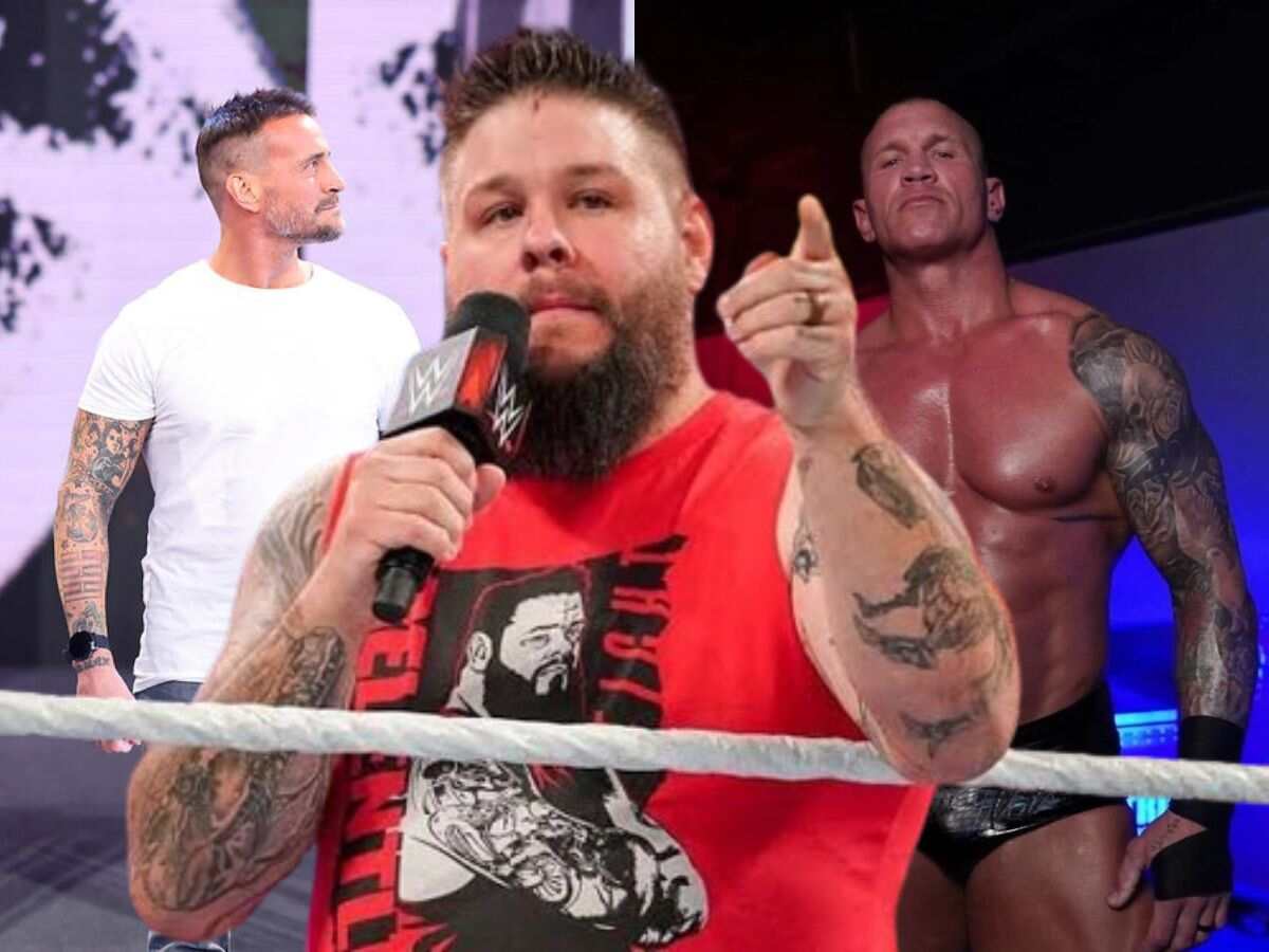 Kevin Owens gives contrasting welcome messages to Randy Orton and CM Punk after their WWE return