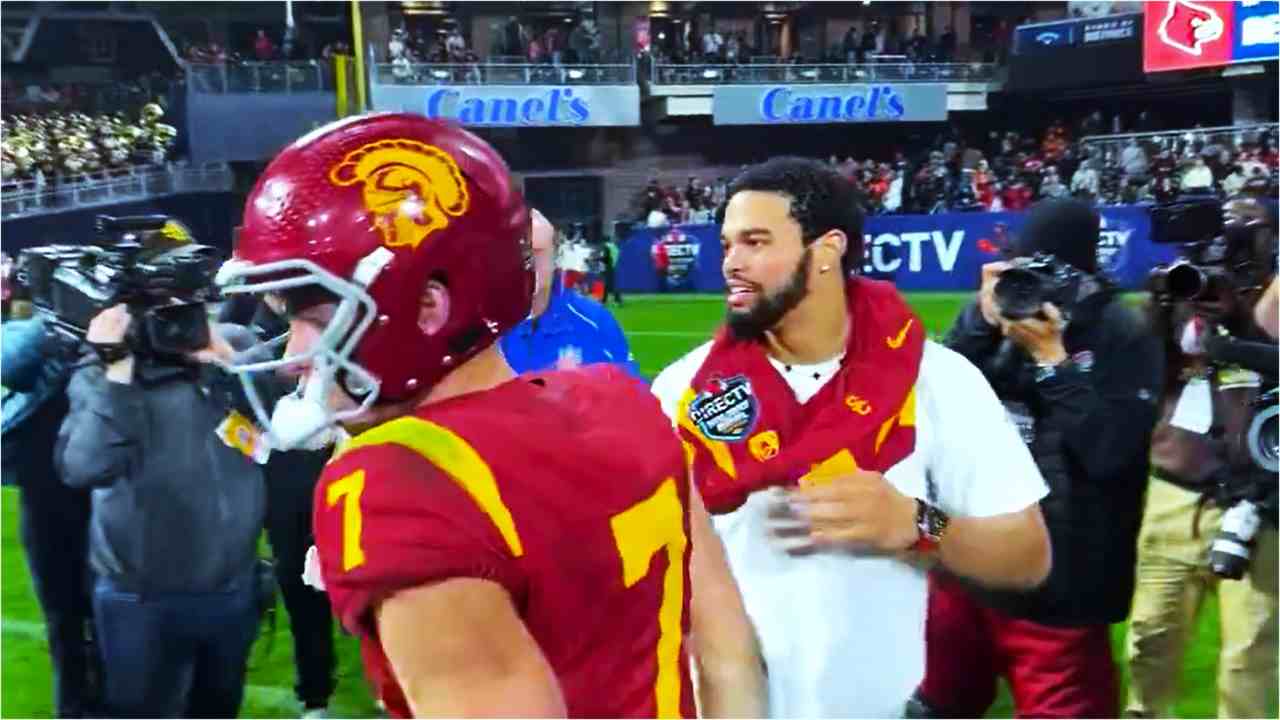 “Caleb Williams game-manager confirmed” – USC QB Miller Moss scoring ‘6 touchdowns’ in the ‘Holiday Bowl’ has fans questioning the potential No.1 pick’s credibility