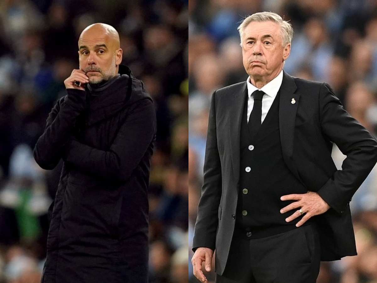 Carlo Ancelotti and Pep Guardiola