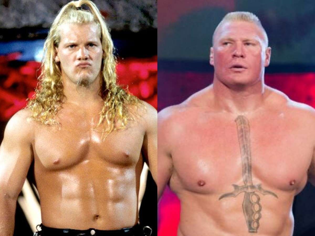 Chris Jericho and Brock Lesnar 