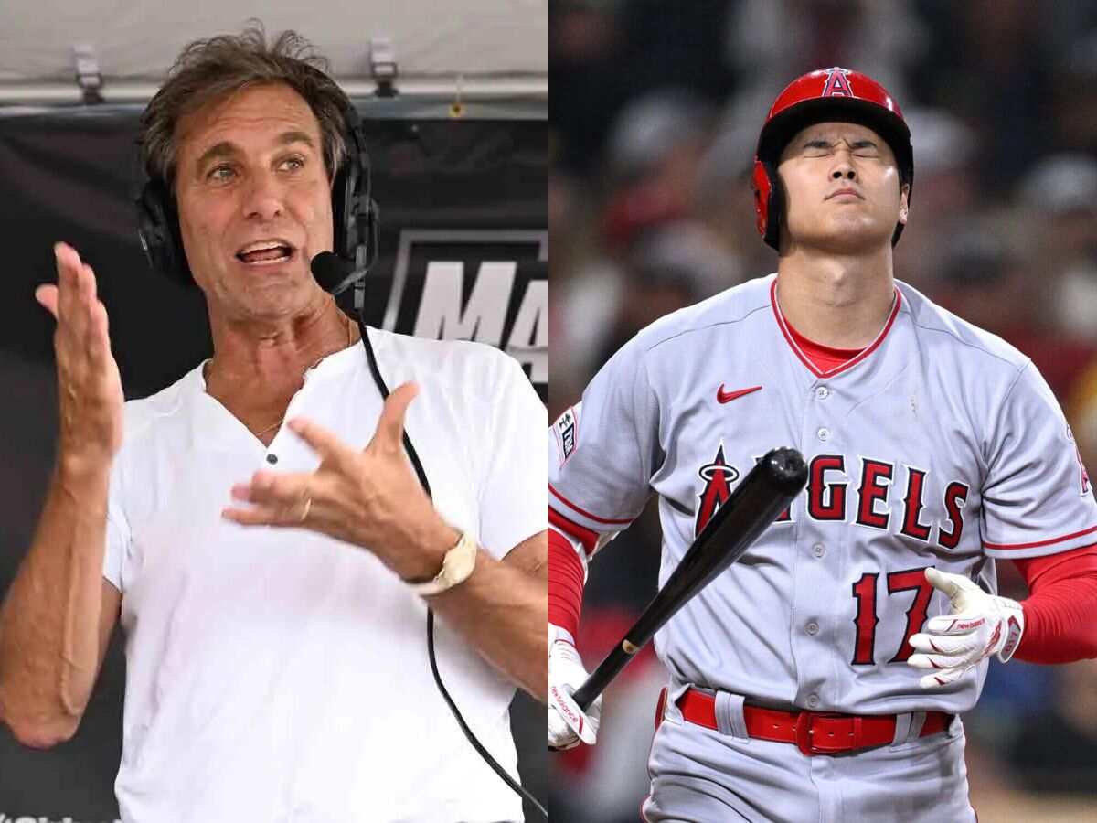 Chris Russo and Shohei Ohtani