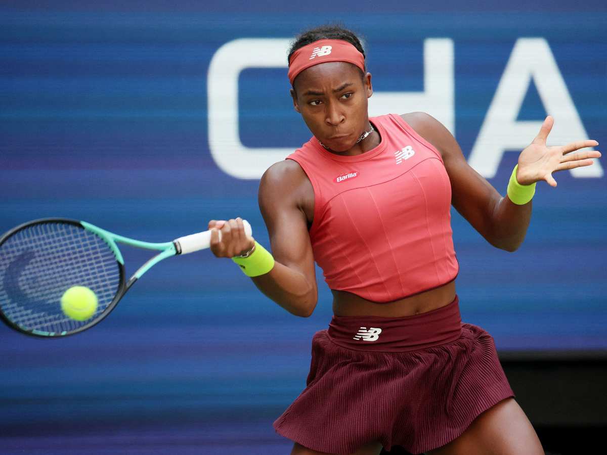 Coco Gauff's unique training session with black eye patch has created a lot of curiosity among the fans.