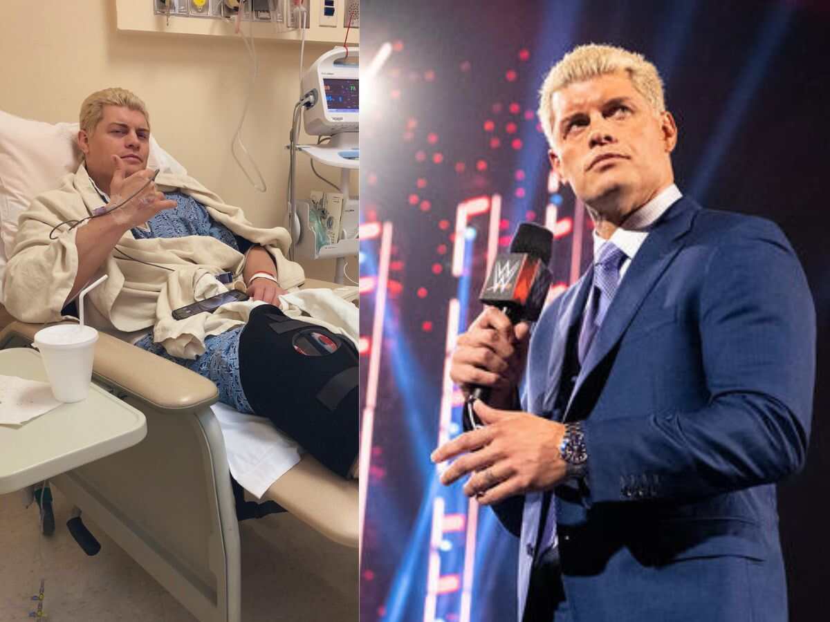 Cody Rhodes thanks the WWE Universe after suffering from concerning health issue before a match