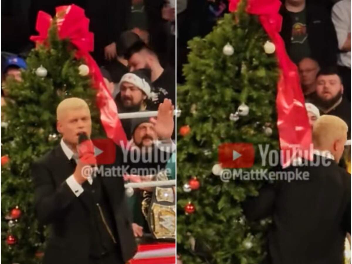 WATCH: Cody Rhodes gives a strange present to a young girl for Christmas after Raw went off-air