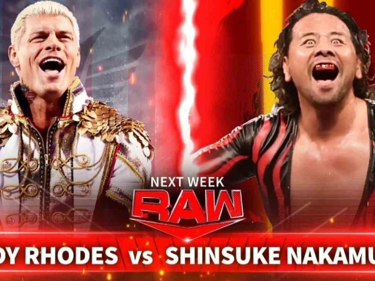 Cody Rhodes vs. Shinsuke Nakamura