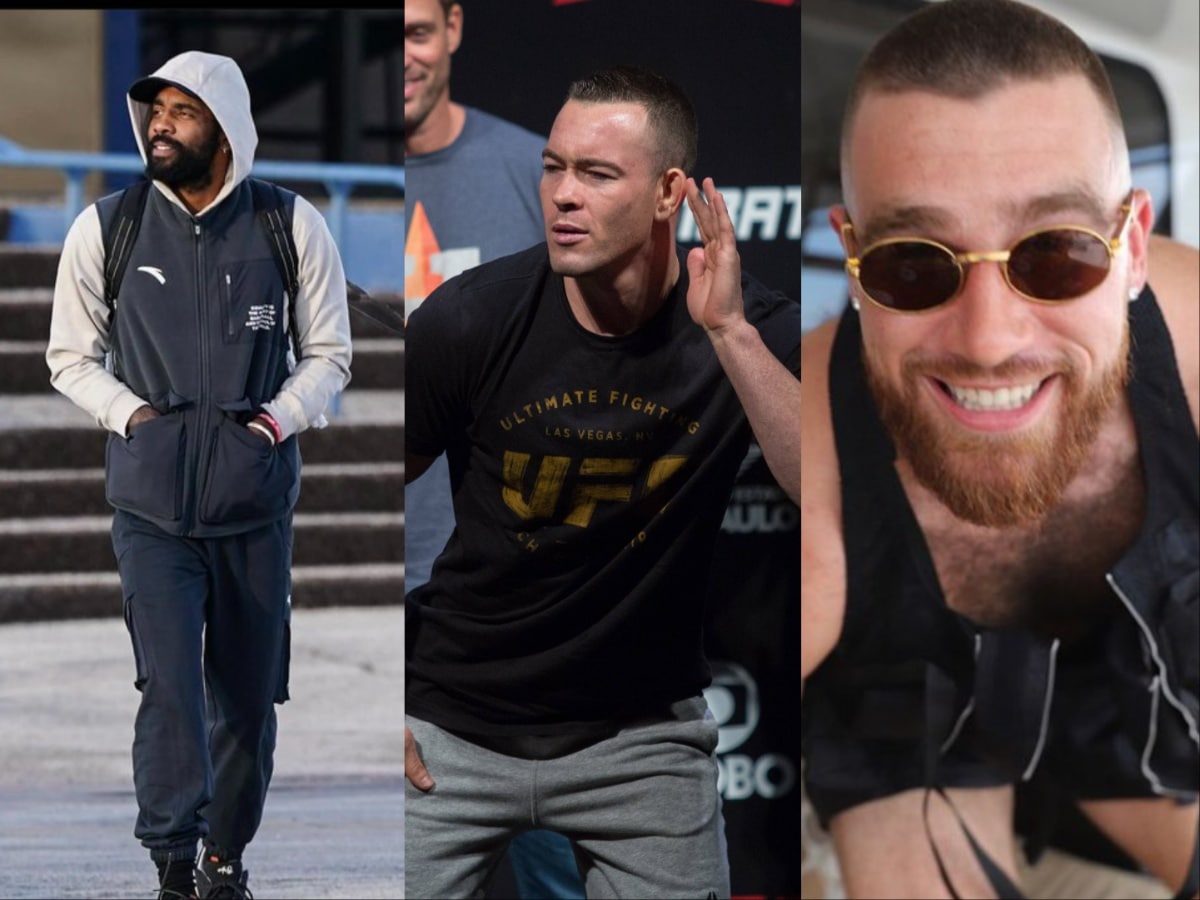 “My body, my choice,” Colby Covington defends Kyrie Irving for standing up for ‘free speech’ and trashes Travis Kelce for endorsing vaccine