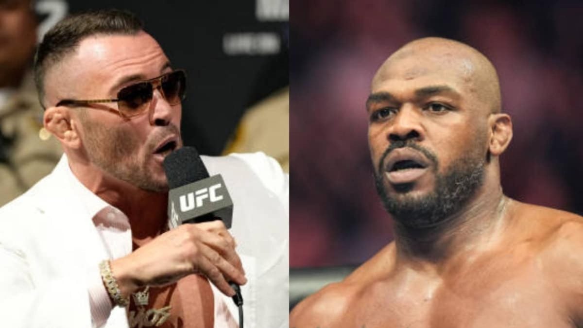 Colby Covington and Jon Jones