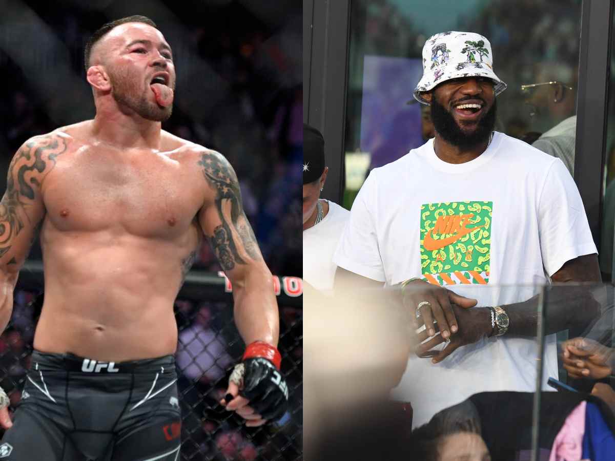 “Communist piece of sh**!” LeBron James’ security BEGGED Colby Covington to not attack Lakers star, claims UFC fighter