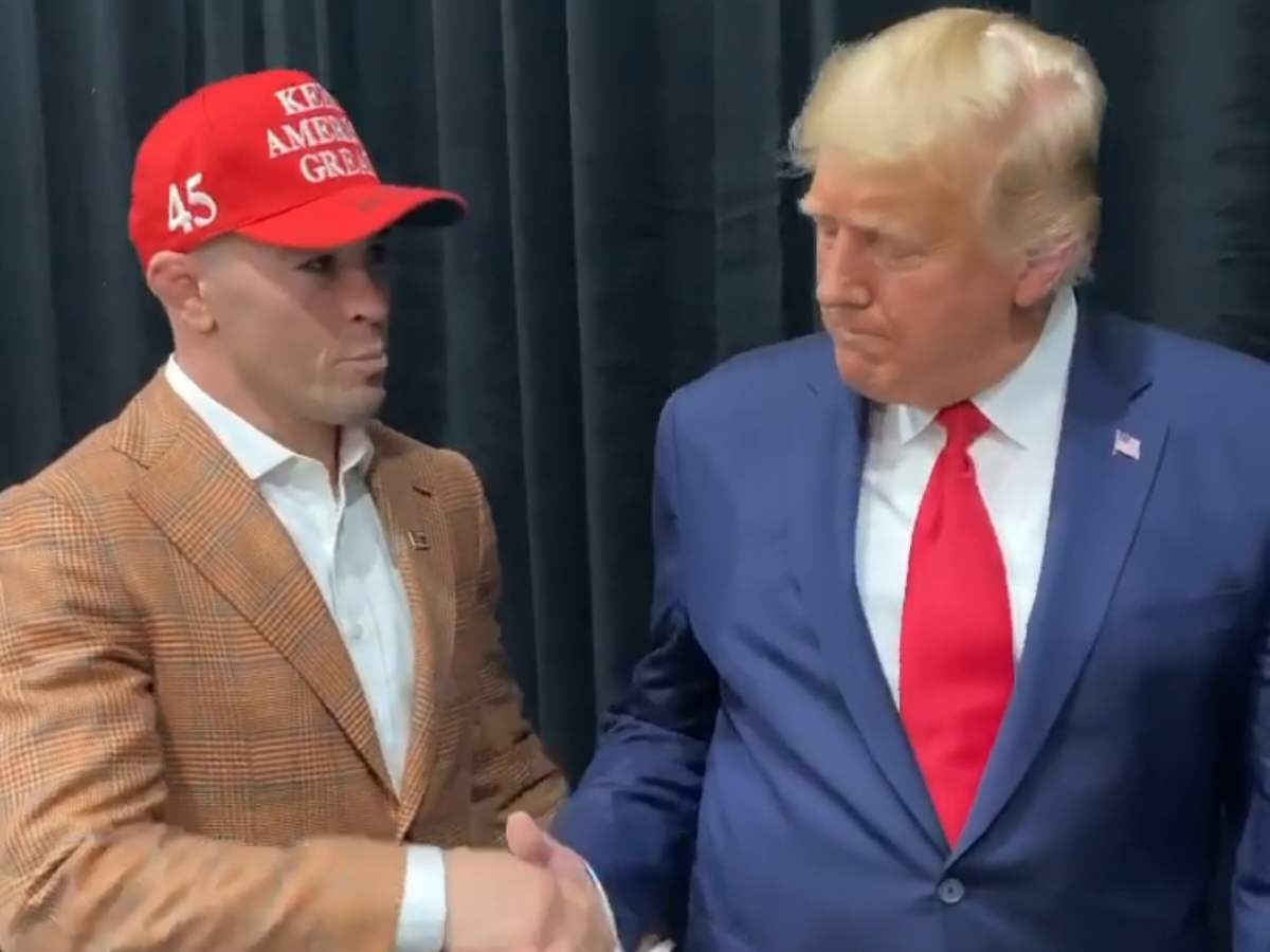 “He’s one of us!” Donald Trump’s unknown wrestling background shockingly REVEALED by UFC star Colby Covington