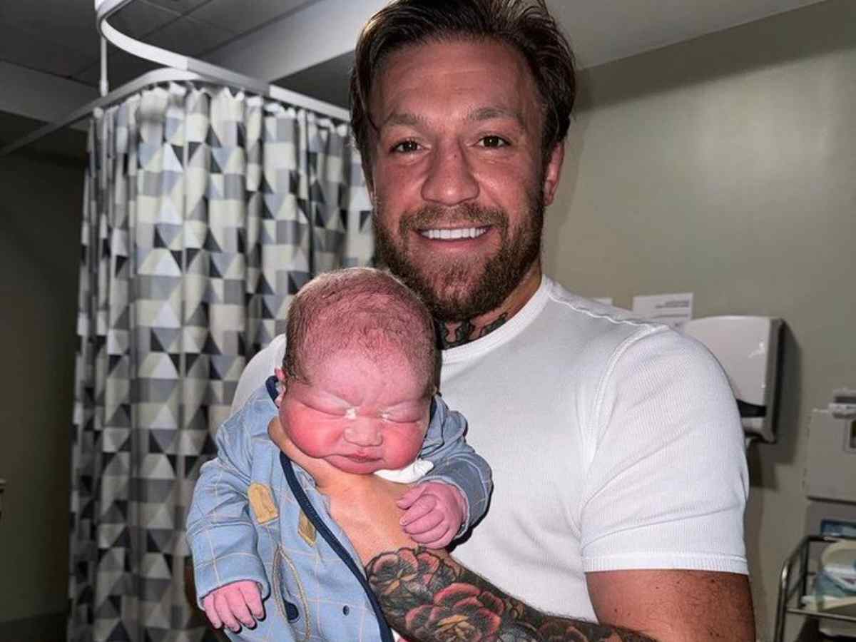 “8.1 lbs of prime Irish double champ beef!” Superstar Conor McGregor shares news of newborn baby; MMA world join to congratulate Irishman