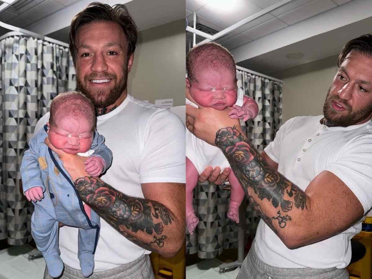 Conor McGregor's new born son