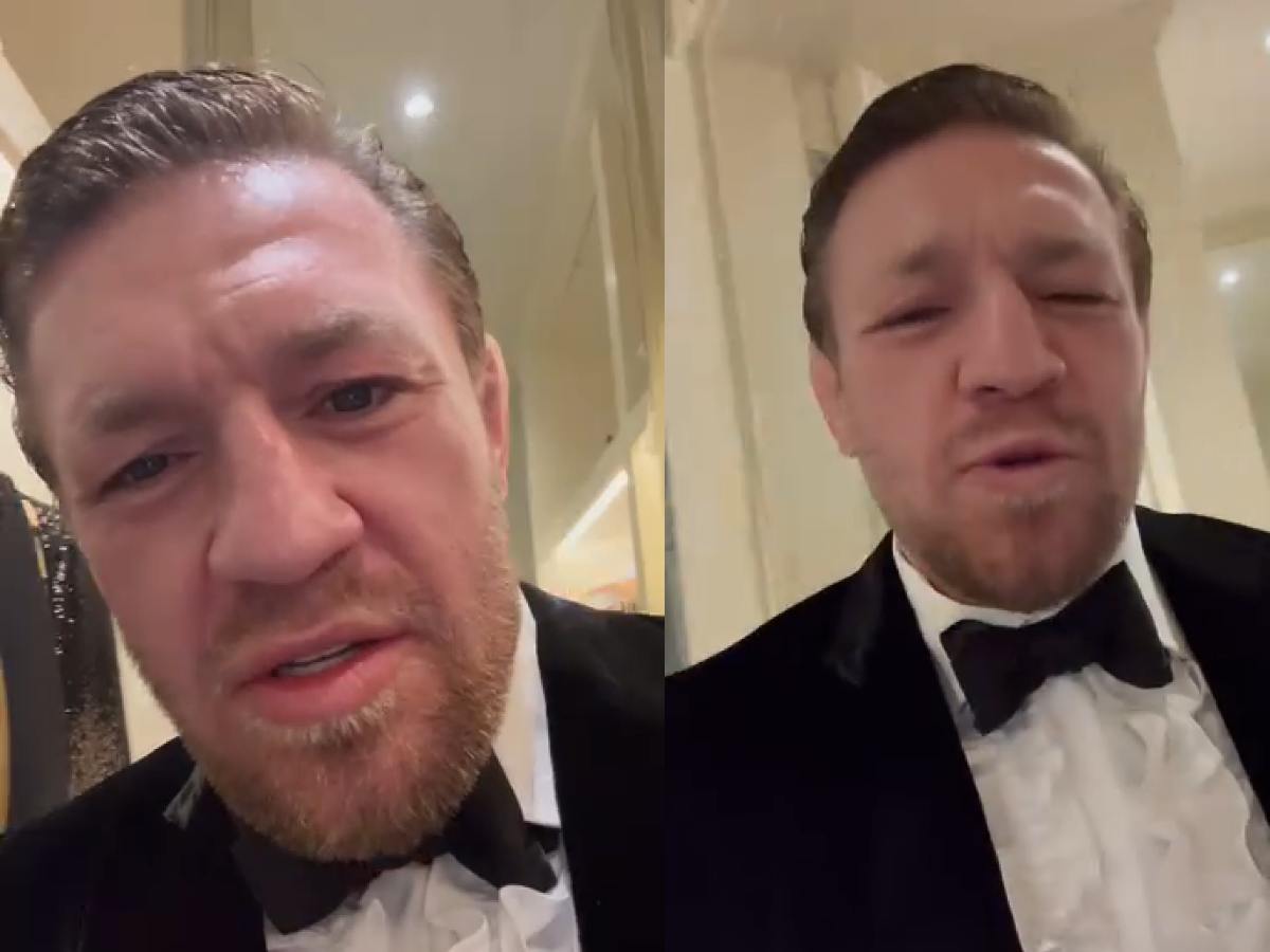 WATCH: “Double Coke  7” – Conor McGregor channeling inner James Bond leave fans in splits