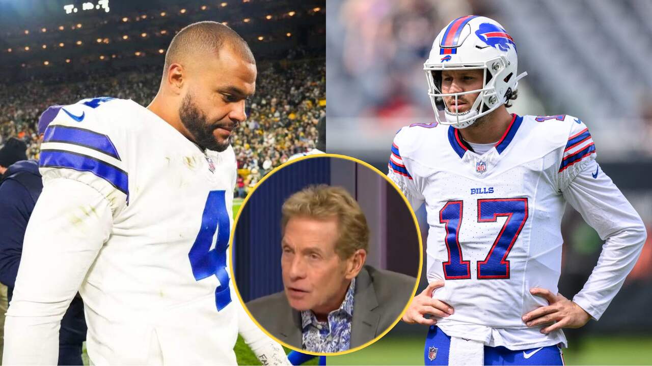 Skip Bayless rubbishes Josh Allen as he puts his trust in Dak Prescott ahead of Bills-Cowboys game