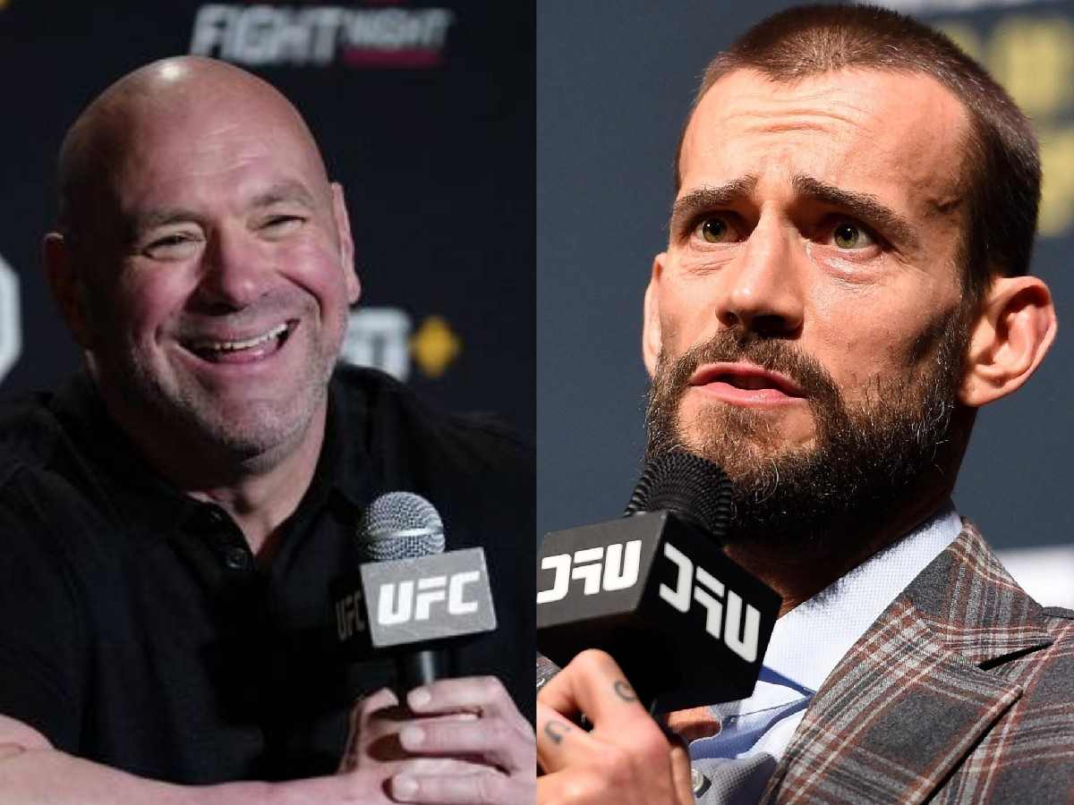 Dana White and CM Punk 