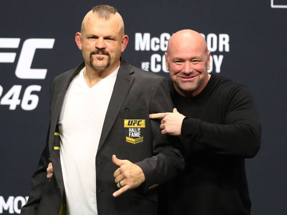 Dana White and Chuck Liddell