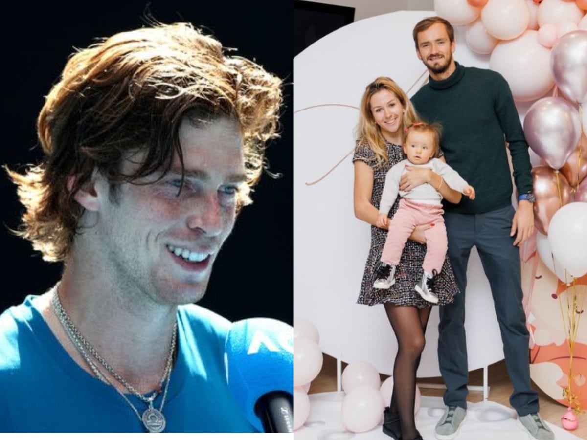 ‘Godfather’ Andrey Rublev bizarrely claims he’s the ‘real father’ of Daniil Medvedev’s child