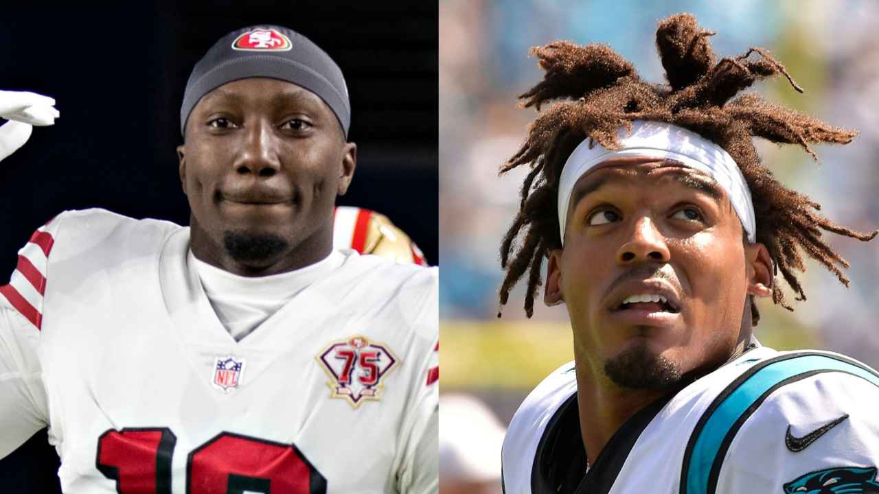 49ers WR Deebo Samuel posts messages he got from Cam Newton only to realize he got pranked by a group of random kids who had his number, deletes the post later