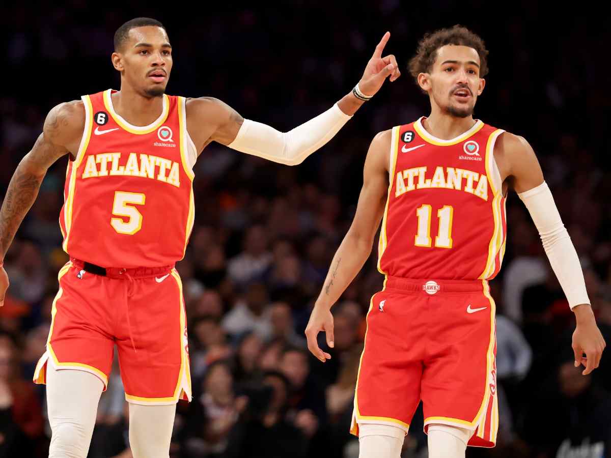 Dejounte Murray (Left) and Trae Young (Right)