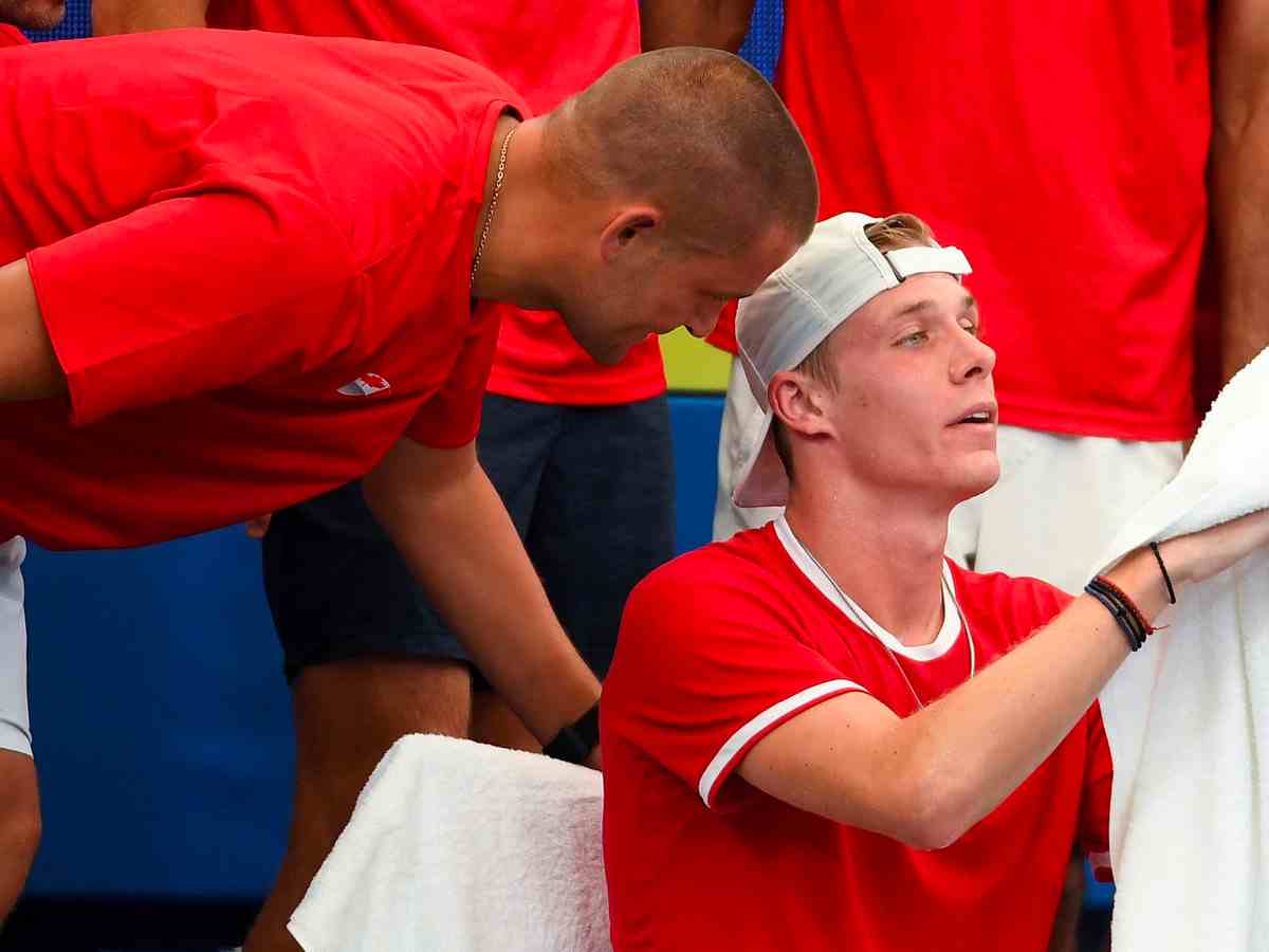 Denis Shapovalov and Mikhail Youzhny