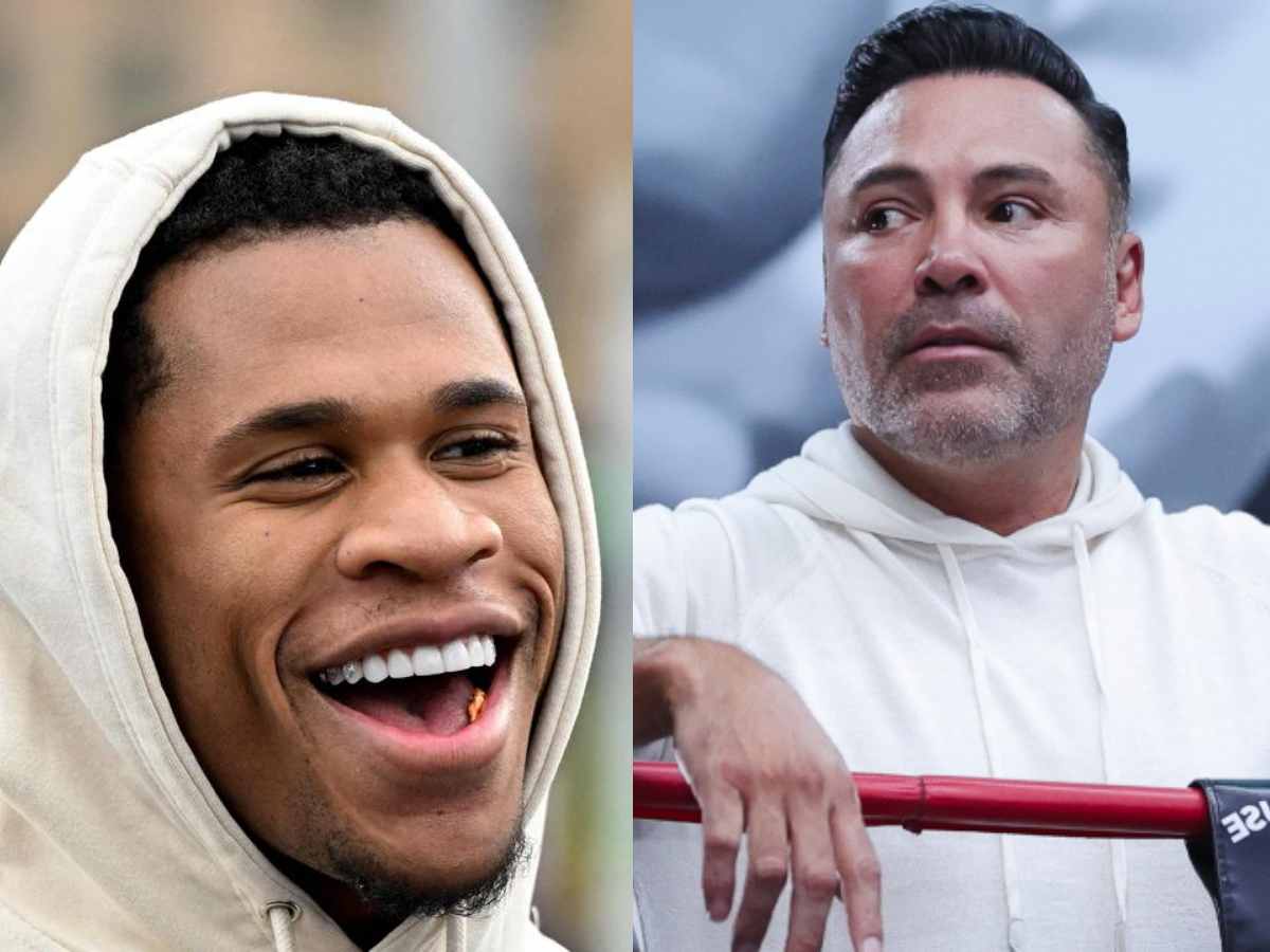 “I told him to f**k off!” Devin Haney reveals HILARIOUS text exchange with Oscar De La Hoya after becoming two-division champion