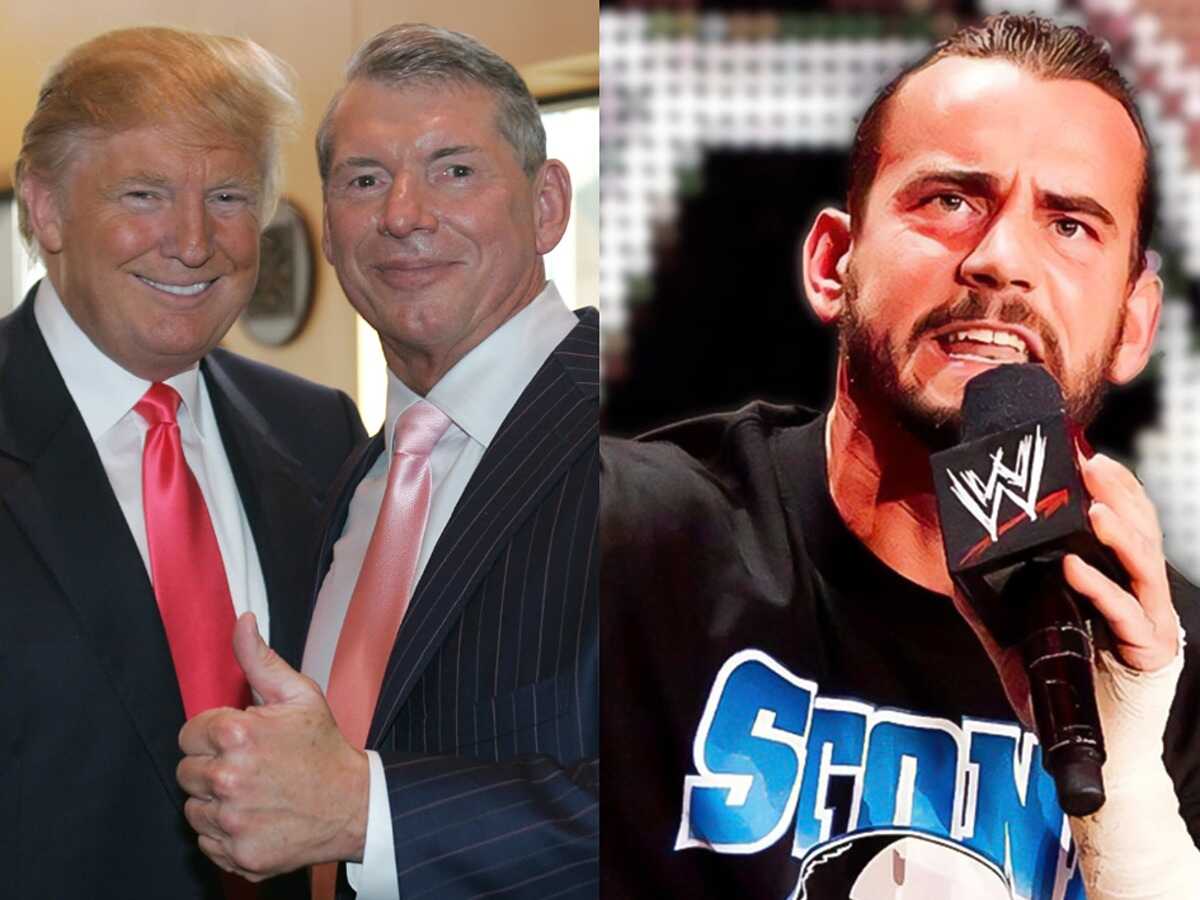 Donald Trump once played a major role in CM Punk’s friend getting a WWE contract from Vince McMahon