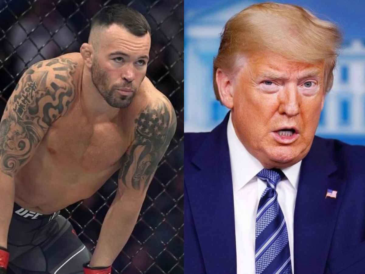 “Sh*ts about to hit the fan!” – UFC world BRUTALLY trolls Colby Covington for Donald Trump’s ban from presidential election