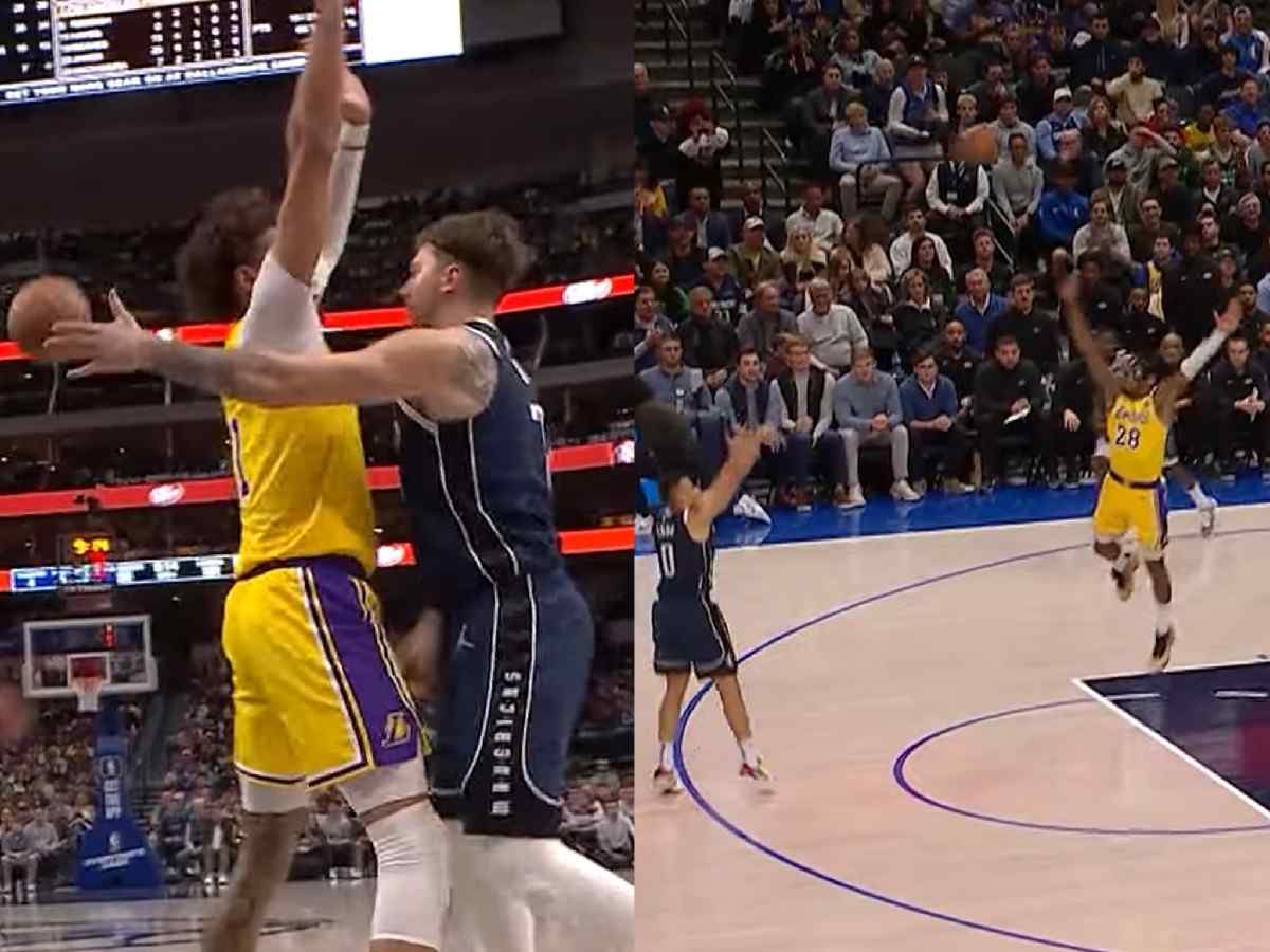 WATCH: Luka Doncic STUNS the internet with ‘never seen before’ pass leaving LeBron James’ Lakers in disbelief