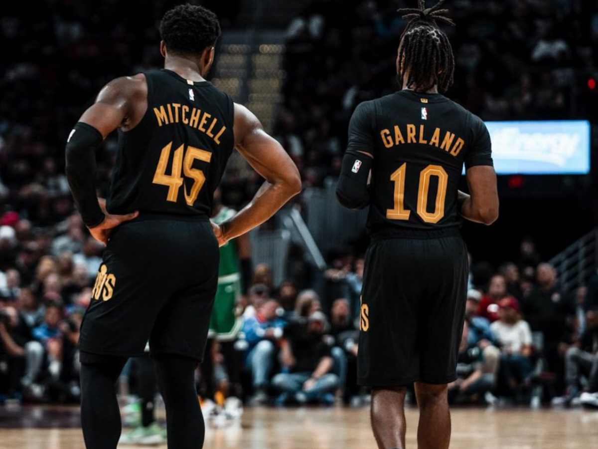 Donovan Mitchell and Darius Garland 