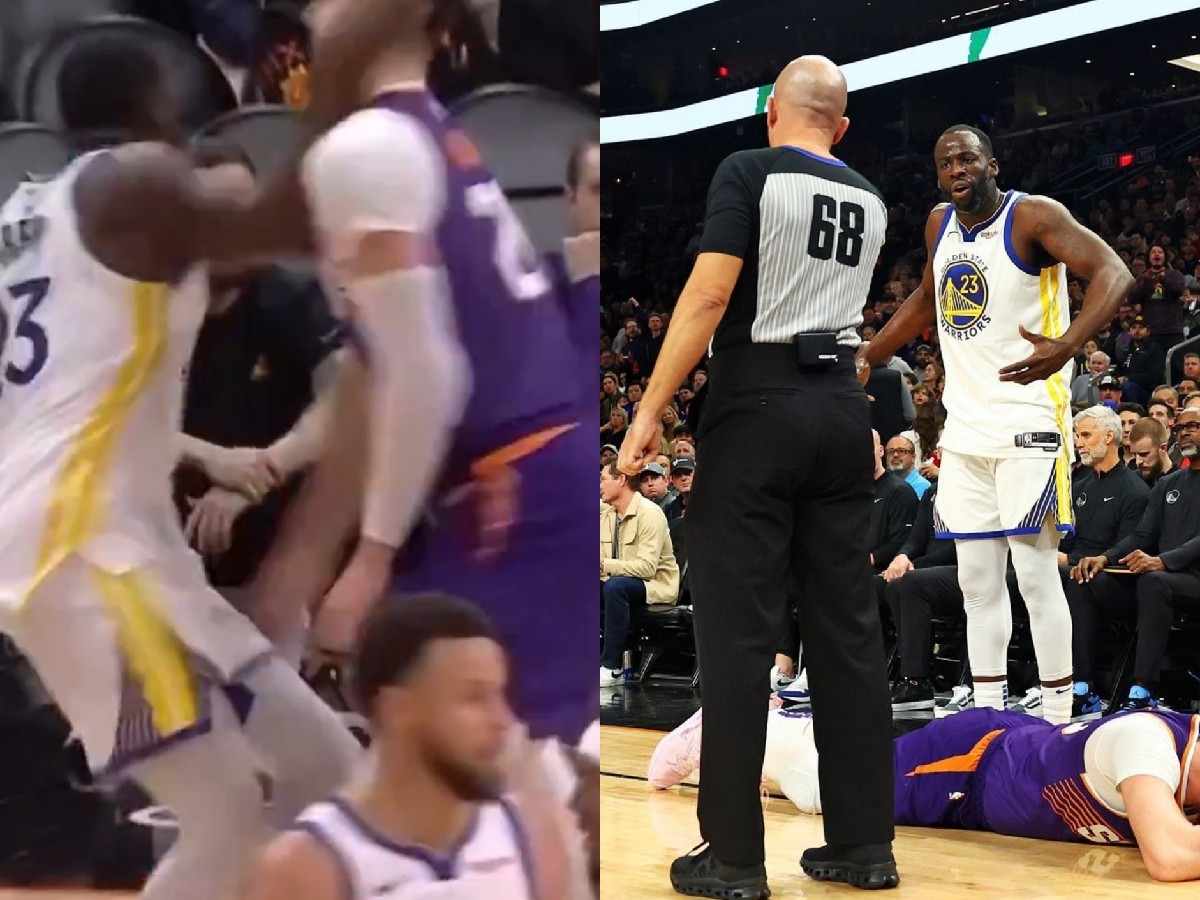 WATCH: “Every game is WrestleMania” – Draymond Green in trouble AGAIN after aggressively swiping Suns’ opponent on face