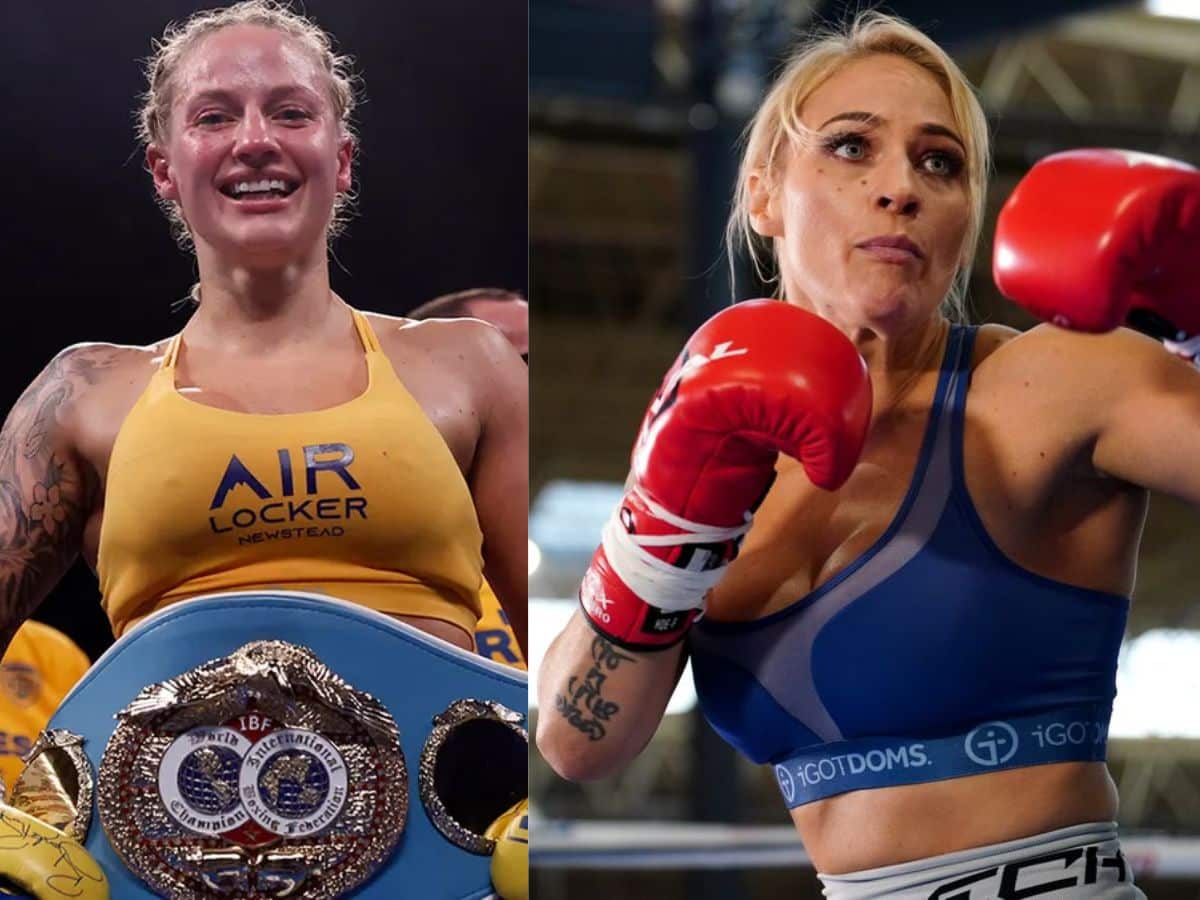 “Feel sorry for the woman who gets battered” – OnlyFans model and boxing champ Ebanie Bridges SLAMS new transgender policy in sport