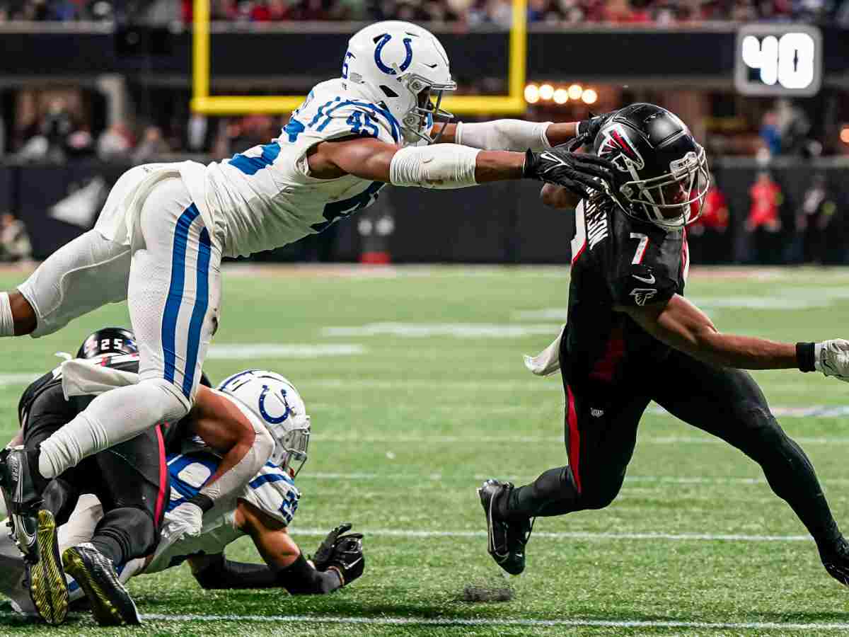 “Soft a** call” – Referees come under fire after a contentious call during the Falcons-Colts game