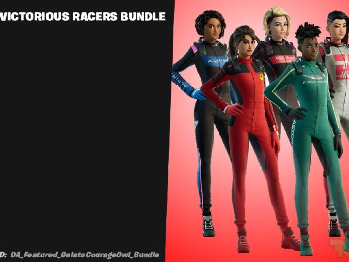 Fortnite X F1 women's skin style