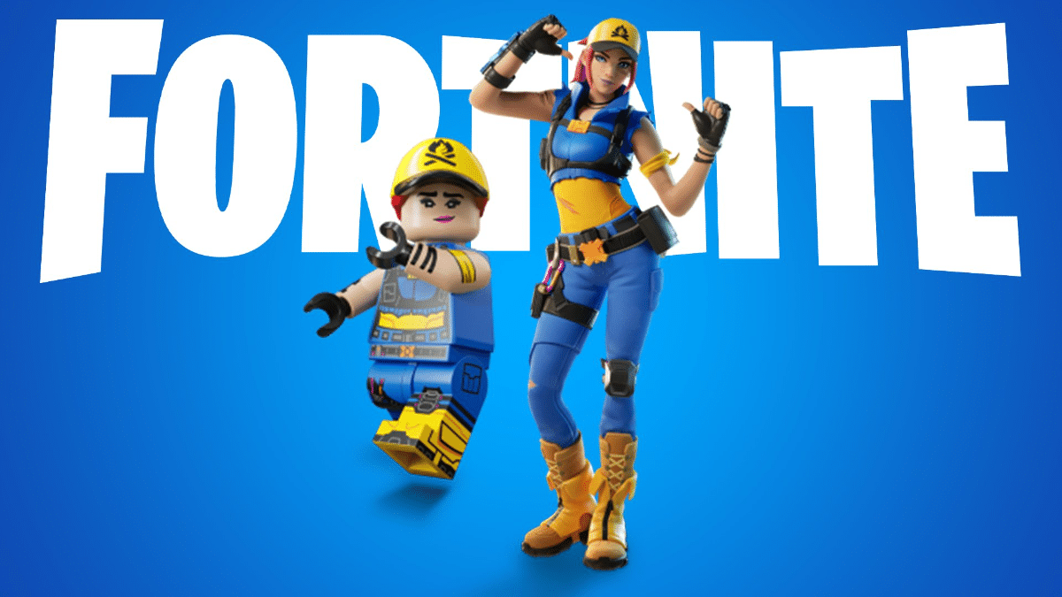 Fortnite x LEGO Skin both versions