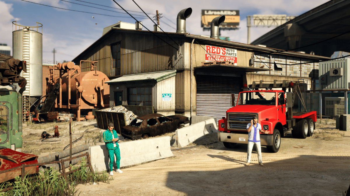 GTA Online Winter DLC Salvage Yard