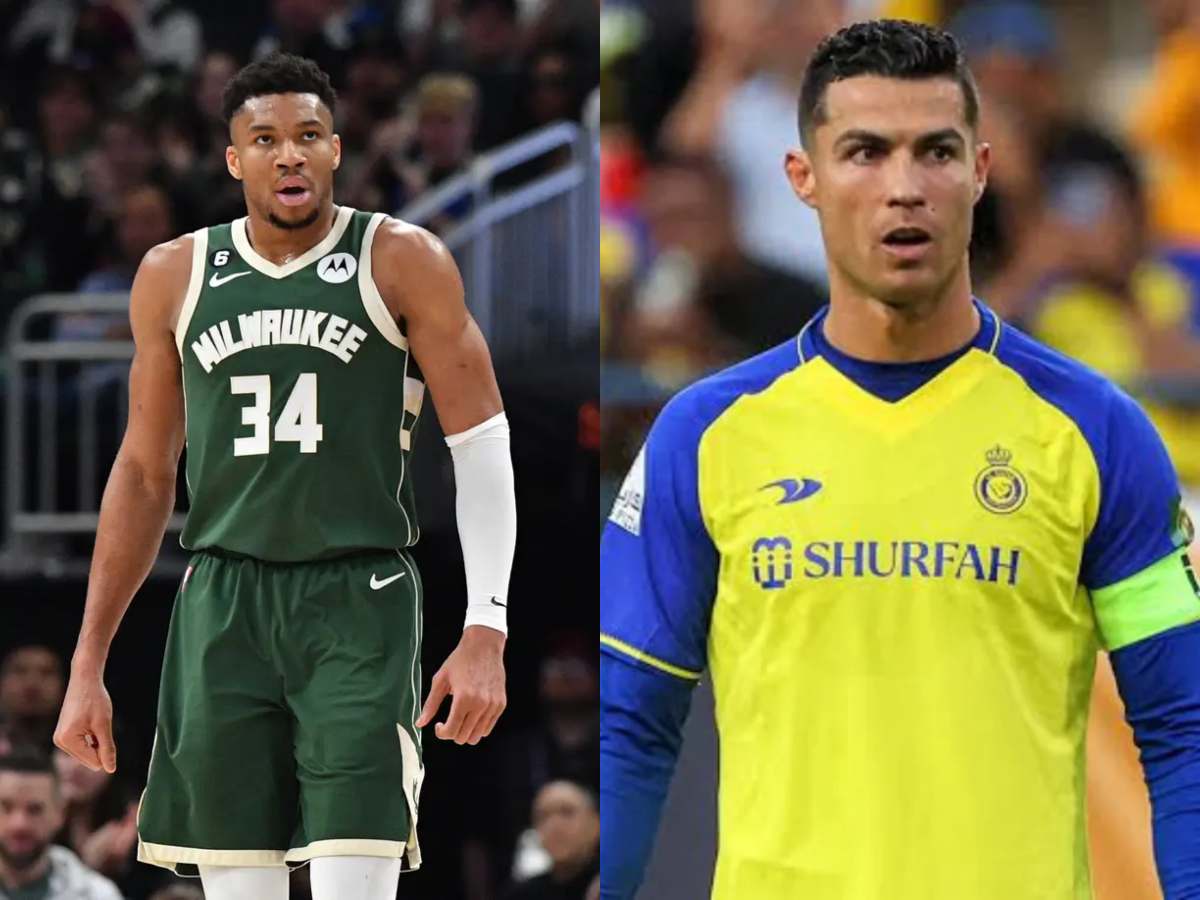 Giannis Antetokounmpo picks Cristiano Ronaldo as the football ‘GOAT’ over Lionel Messi