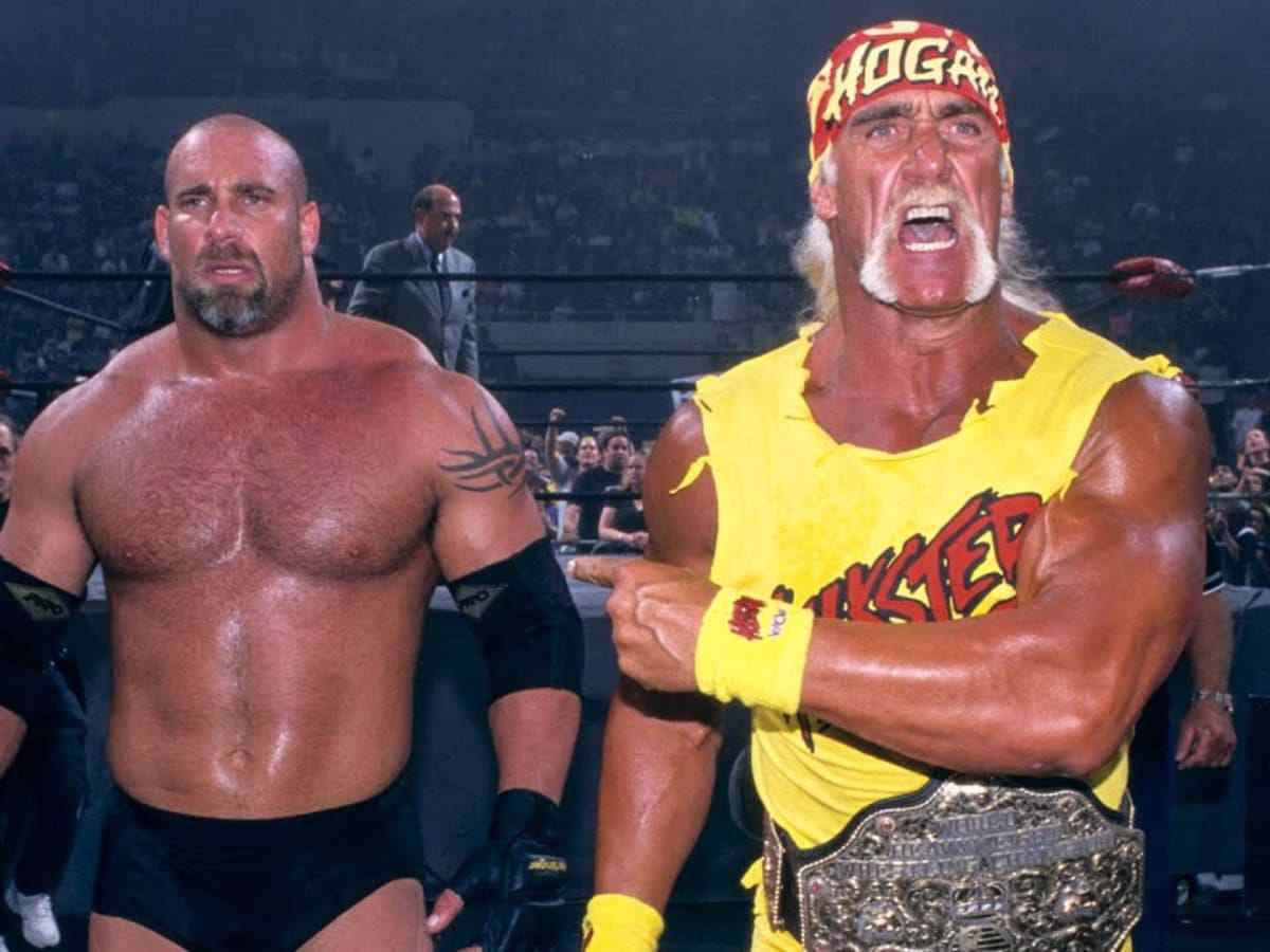 Goldberg and Hulk Hogan