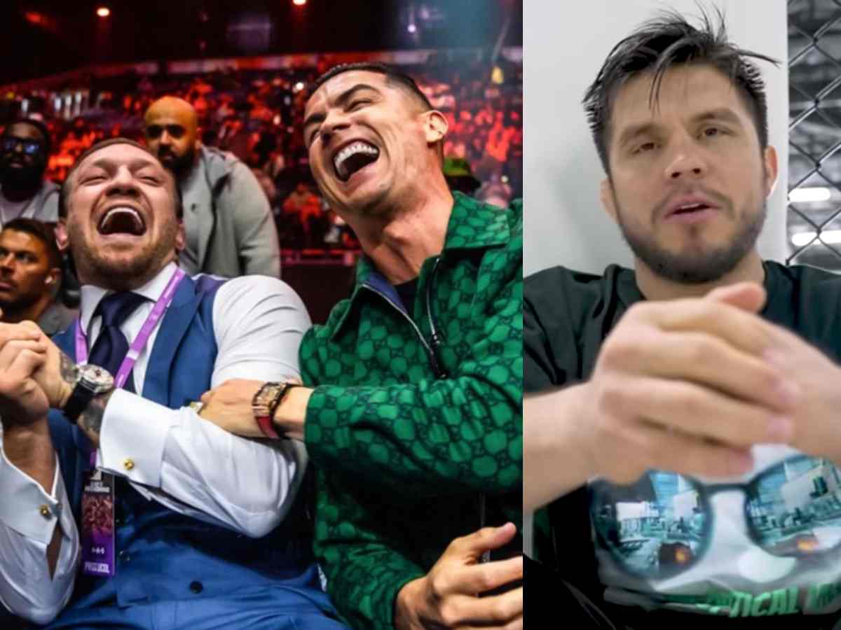 “He’s on booger sugar!” VIRAL video showing Conor McGregor seemingly ranting at Cristiano Ronaldo draws wild speculations from ex-double champ