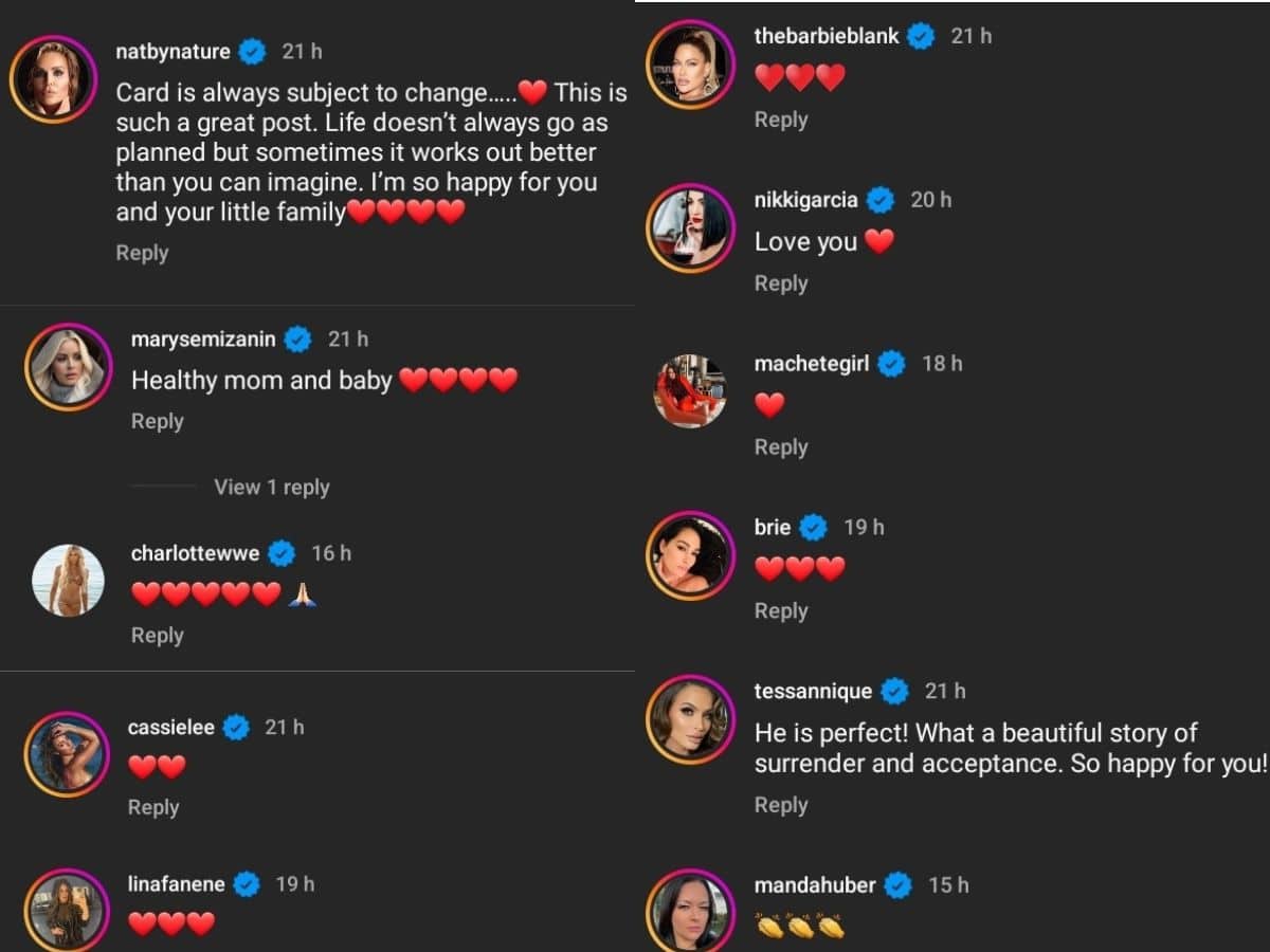 Comments on Carmella's post