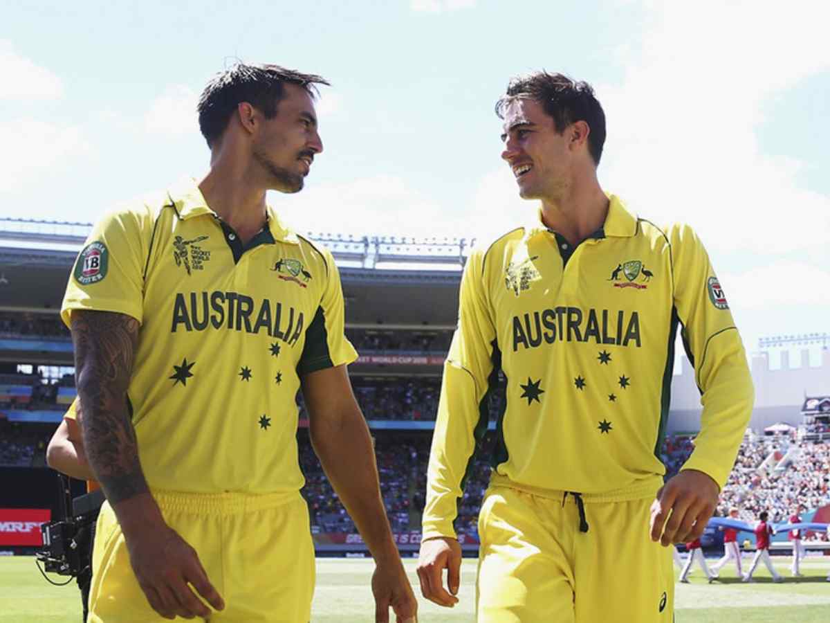 Mitchell Johnson Pat Cummins