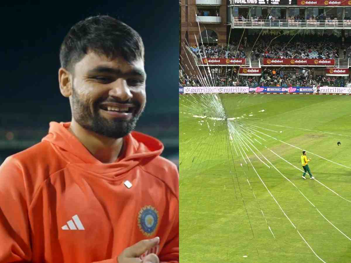 WATCH: “Survivors” explain how they saved themselves from Rinku Singh’s monstrous six that broke glass panel in T20I against South Africa