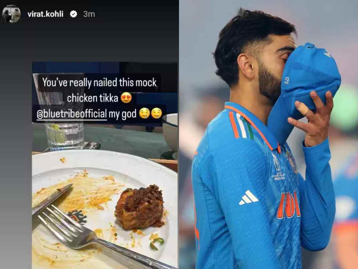 Did vegetarian Virat Kohli eat CHICKEN tikka? Here’s the twist!