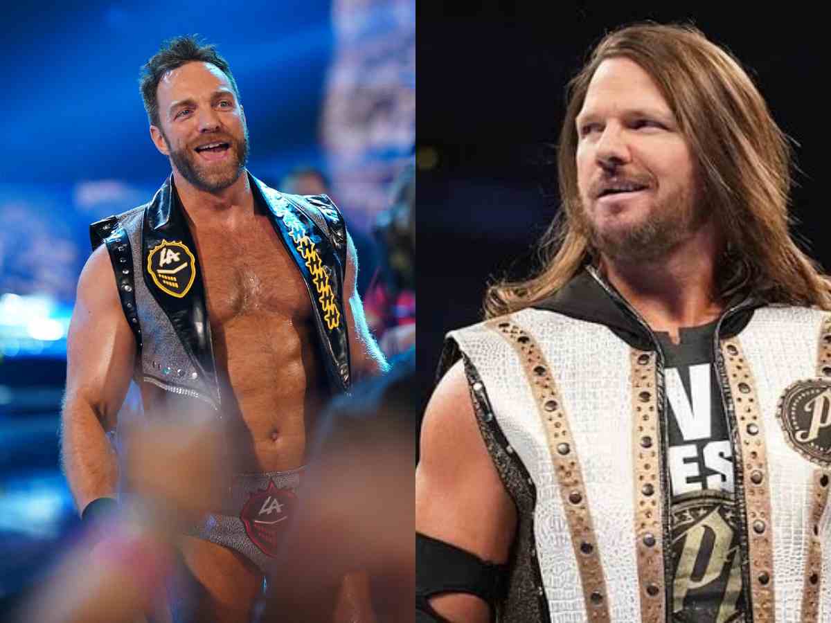 LA Knight and AJ Styles