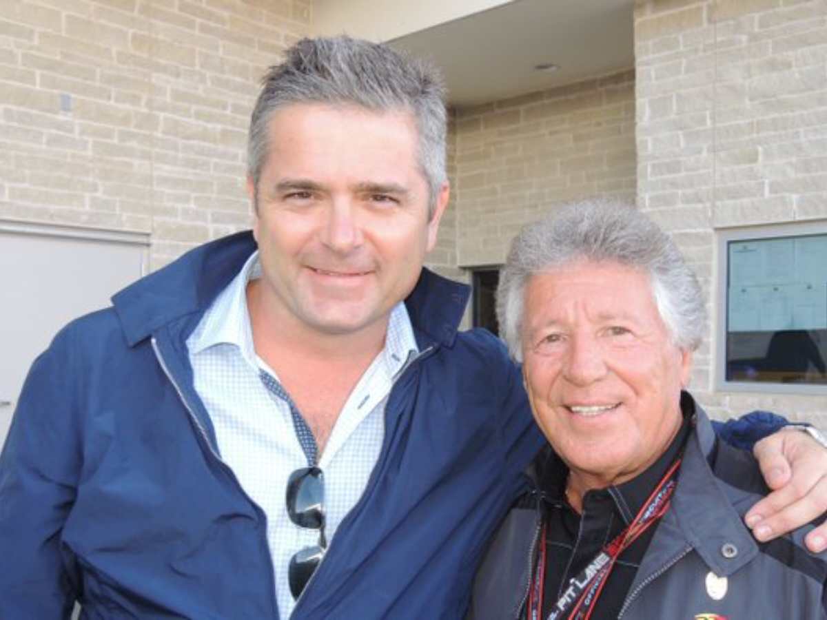 Mario Andretti and Gil de Ferran