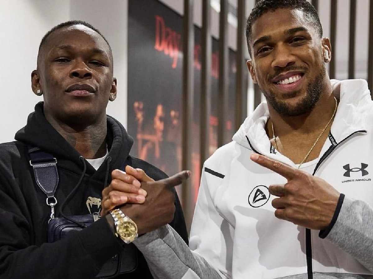 Israel Adesanya appreciated Anthony Joshua