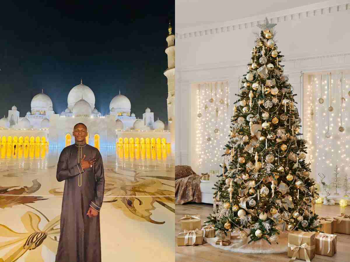 “Palestine Adesanya” – Israel Adesanya spending time in mosque on a Christmas day sparks hilarious reactions