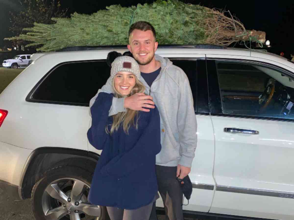 Stephanie Niles and Jake Browning