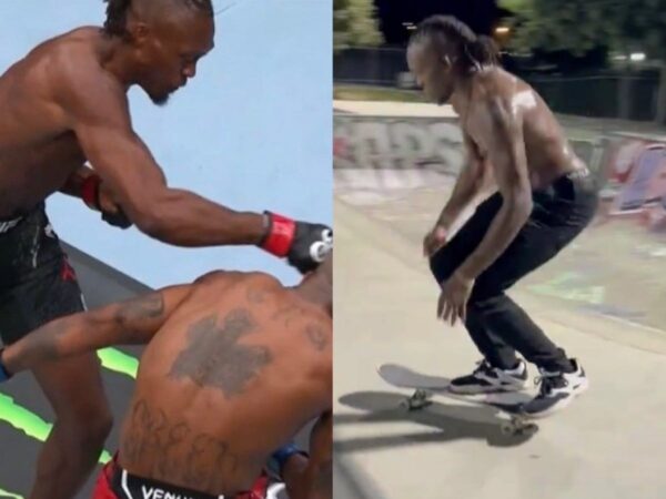 Jalin Turner, who defeated Bobby Green recently, wows fans with skateboard