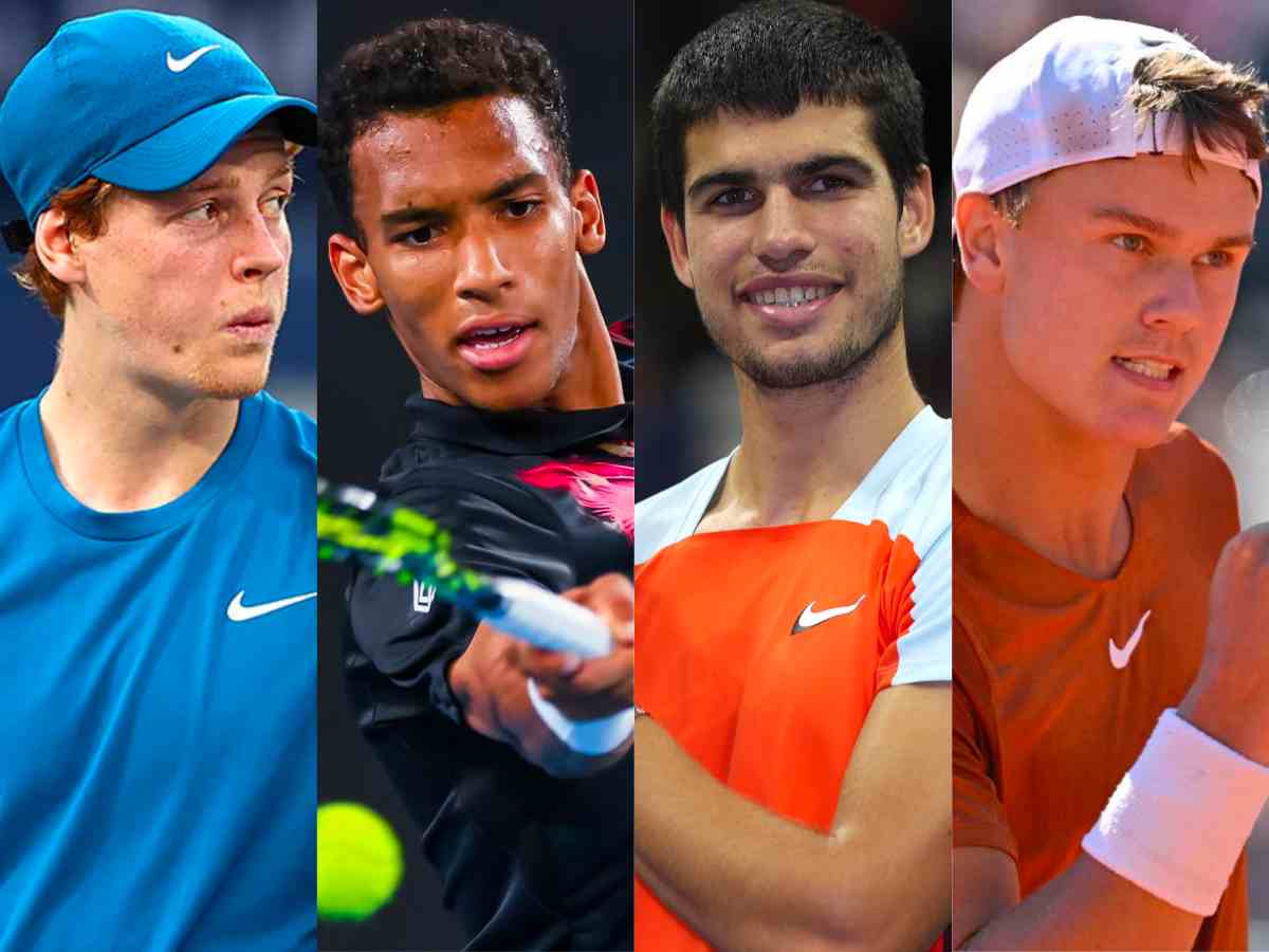 Felix Auger-Aliassime declines being bothered by youngsters Carlos Alcaraz, Jannik Sinner and Holger Rune overtaking him