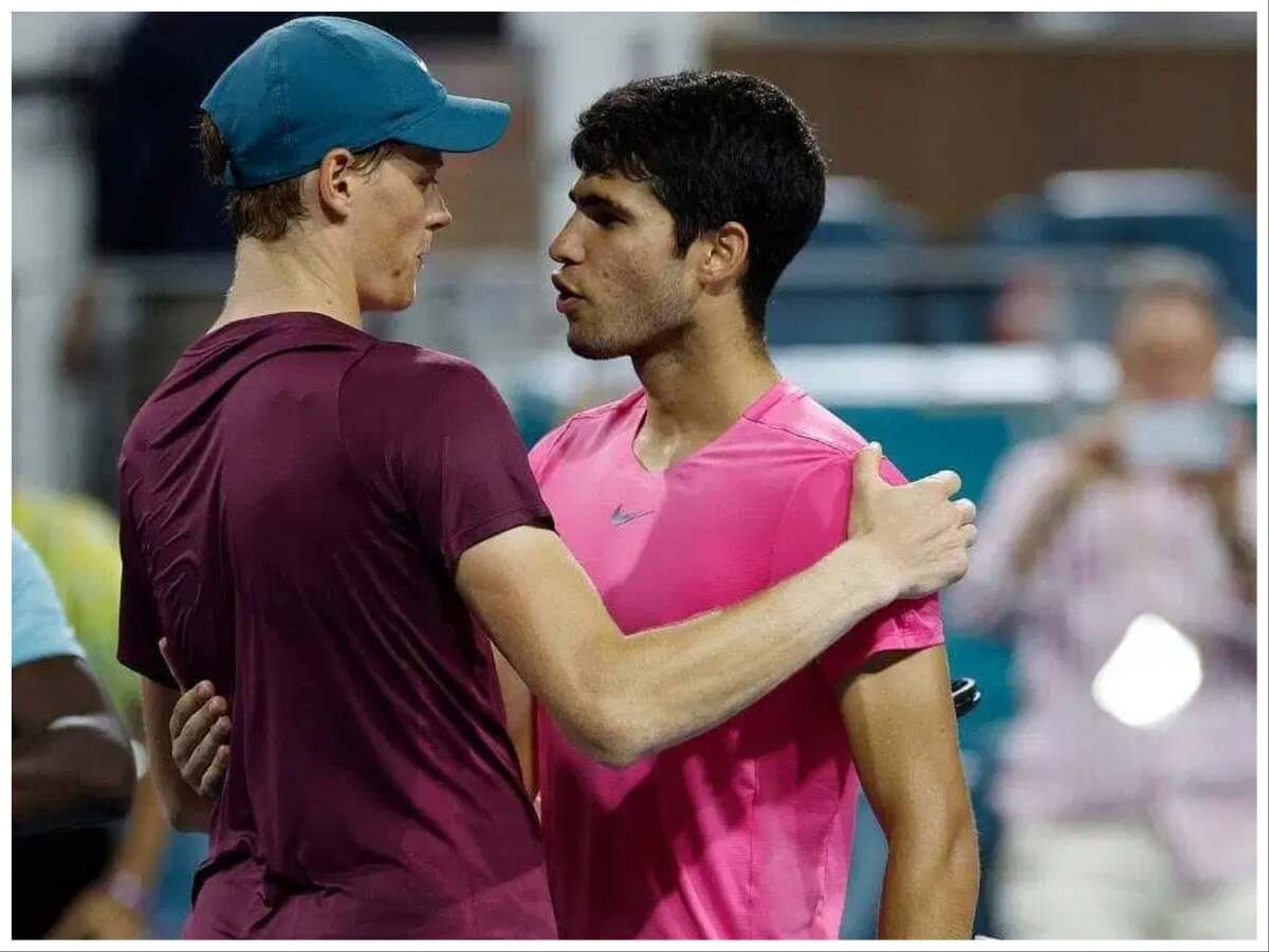 Jannik Sinner and Carlos Alcaraz