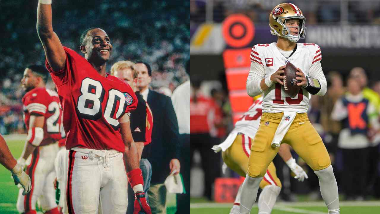 49ers QB Brock Purdy reminds Jerry Rice of legendary Joe Montana amid ongoing MVP conversation